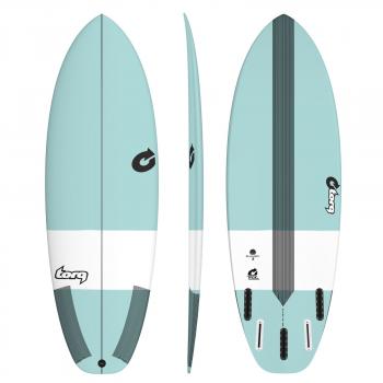 Planche de surf TORQ Epoxy TEC Summer 5 5.8 seagreen