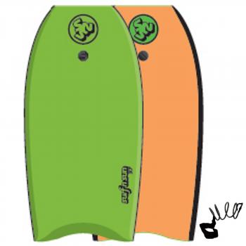 SurfnSun Bodyboard Similar 41 Lime Orange