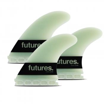 FUTURES Juego de aletas Big Wave Thruster Pipe Gun G10