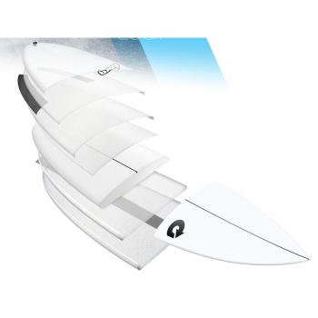 Surfboard TORQ Epoxy TEC Go-Kart 6.6