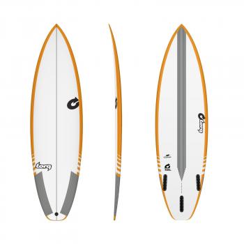 Surfboard TORQ Epoxy TEC Comp 5.6 Rail Gelb