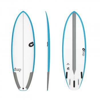 Planche de surf TORQ Epoxy TEC PG-R 6.4 Rail bleu