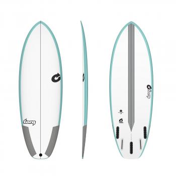 Surfboard TORQ Epoxy TEC Summer 5 5.4 Rail Green