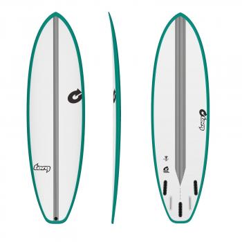 Tabla de surf TORQ Epoxy TEC BigBoy23 6.10 Rail Verde