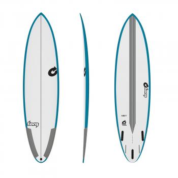 Surfboard TORQ Epoxy TEC M2-S 6.8 Rail Verde Blu