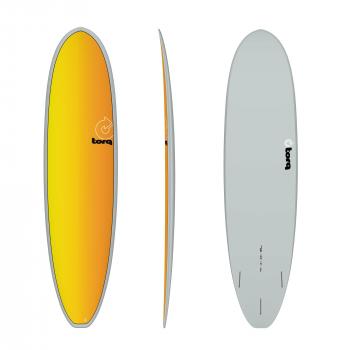 Surfboard TORQ Epoxy TET 7.4 VP Funboard Full Fade