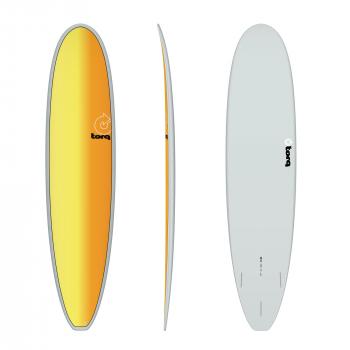 Tabla de surf TORQ Epoxy TET 8.0 Longboard Full Fade