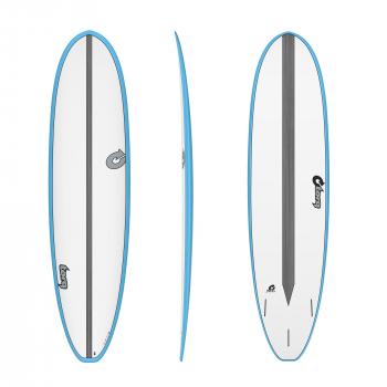 Planche de surf TORQ Epoxy TET CS 7.4 VP Fun Carbon Blue