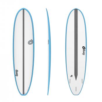 Tabla de surf TORQ Epoxy TET CS 7.4 VP Fun Carbono Azul