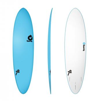 Surfboard TORQ Softboard 7.2 Funboard Blue