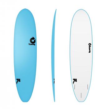 Surfboard TORQ Softboard 7.4 VP Funboard bleu