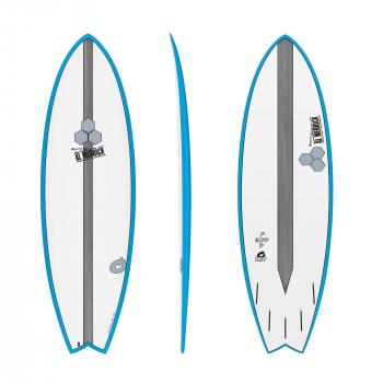Surfboard CHANNEL ISLANDS X-lite Pod Mod 5.6 Blau