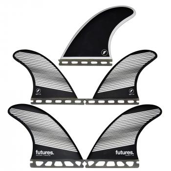 FUTURES Quad Thruster 5 Fin Set F6 Legacy Honeycom