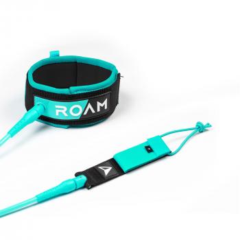 ROAM Guinzaglio per tavola da surf Premium 9,0 Ginocchio 7 mm Verde