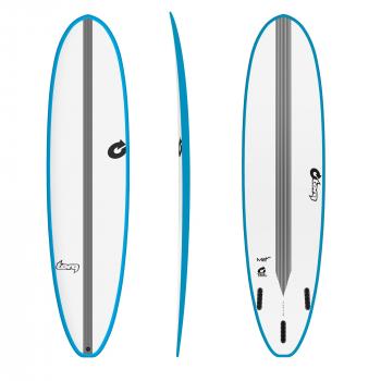Planche de surf TORQ Epoxy TEC M2 7.4 VP Rail bleu