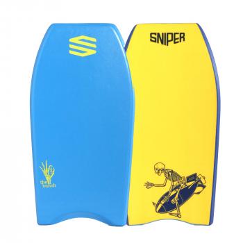 SNIPER Bodyboard Bunch EPS Stringer 37 Blu Giallo