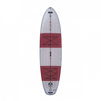 North SUP Docker Aufblasbares Standup Paddle Board Package Himmel Grau 11'0" x 34" x 6" OneSize