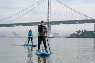 Red Paddle Co COMPACT SUP SET 9'6" x 32" x 4,7" Azul-Blanco