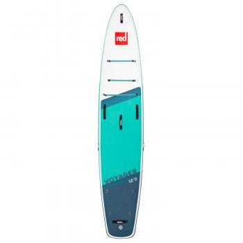 Red Paddle Co VOYAGER SUP 12'0" x 28" x 4.7" MSL Verde-Blanco