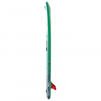 Red Paddle Co VOYAGER+ SUP 13'2" x 30" x 6" MSL Grün-Weiss