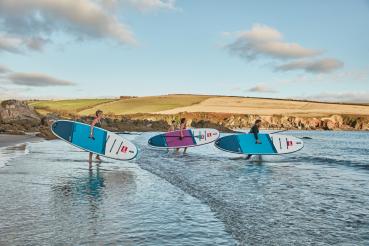 Red Paddle Co RIDE SUP 10'8" x 34" x 4.7" MSL Bleu-Blanc