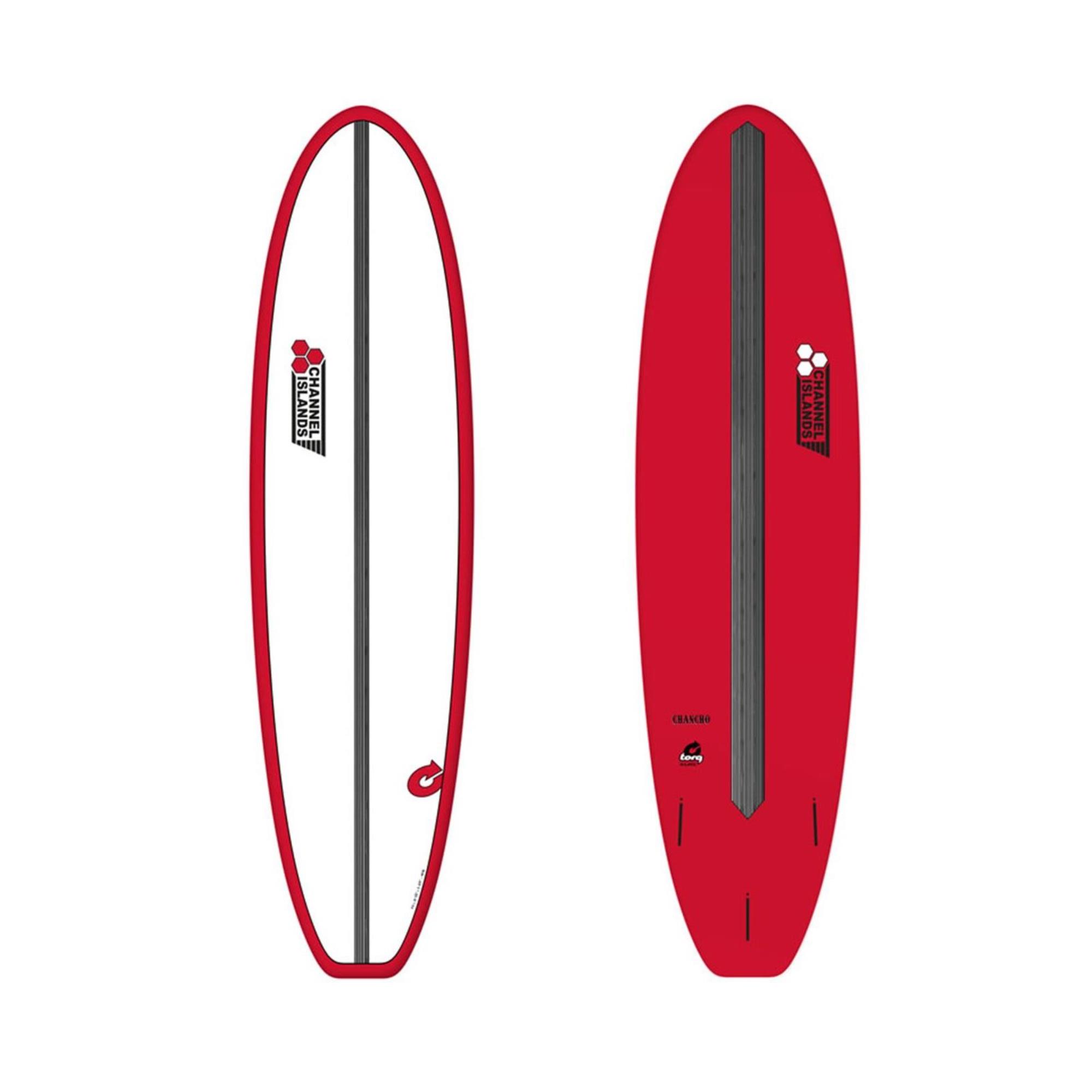 Surfboard CHANNEL ISLANDS X-lite Chancho 7.6 Red - Whitecaps Surf