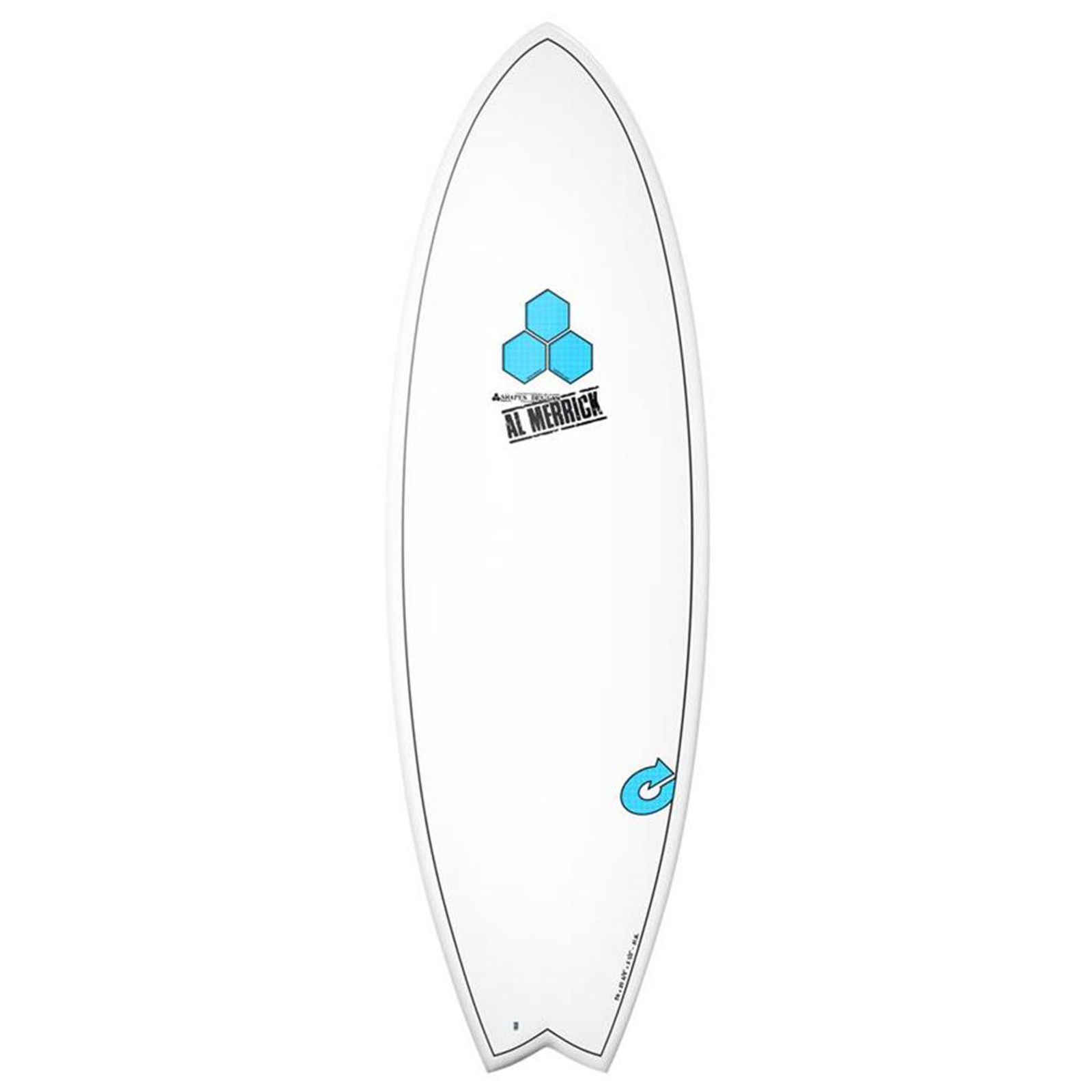 Surfboard CHANNEL ISLANDS X-lite Pod Mod 5.10 white - Whitecaps Surf