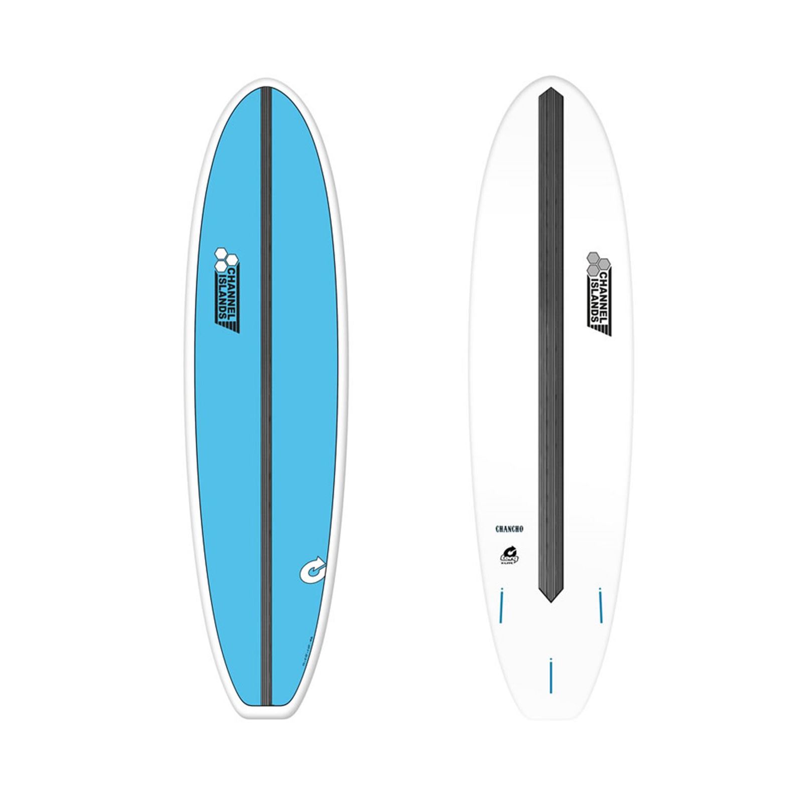 Surfboard CHANNEL ISLANDS X-lite Chancho 7.6 Blue • Online Shop 