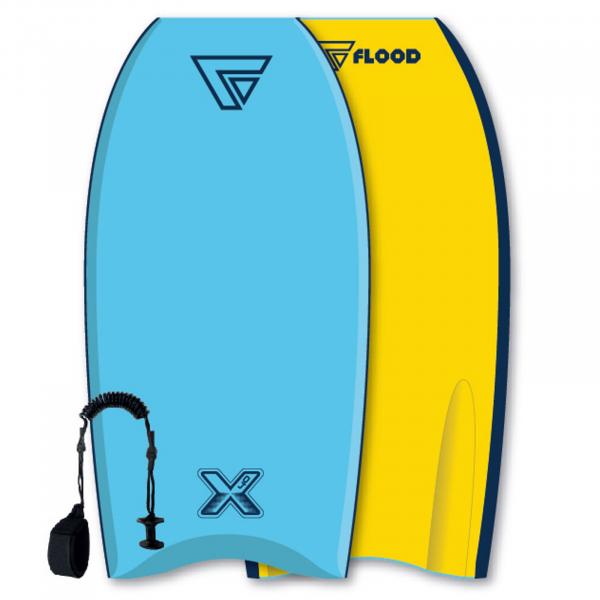 FLOOD Bodyboard Dynamx Stringer 40 Azul Amarillo