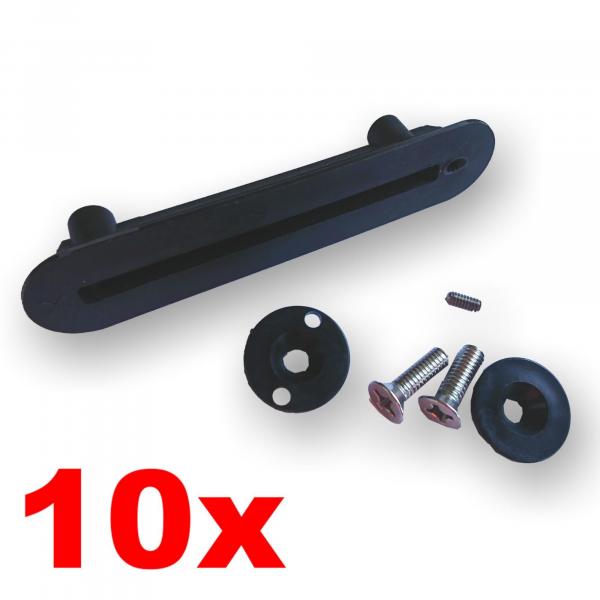 FUTURES Finbox pour planches souples 3/4 inch 10 pcs