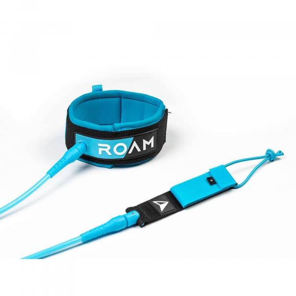 ROAM Guinzaglio per tavola da surf Premium 9,0 Ginocchio 7mm Blu