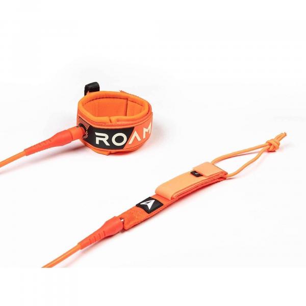 ROAM Leash per tavole da surf Comp 5.0 152cm 6mm Arancione