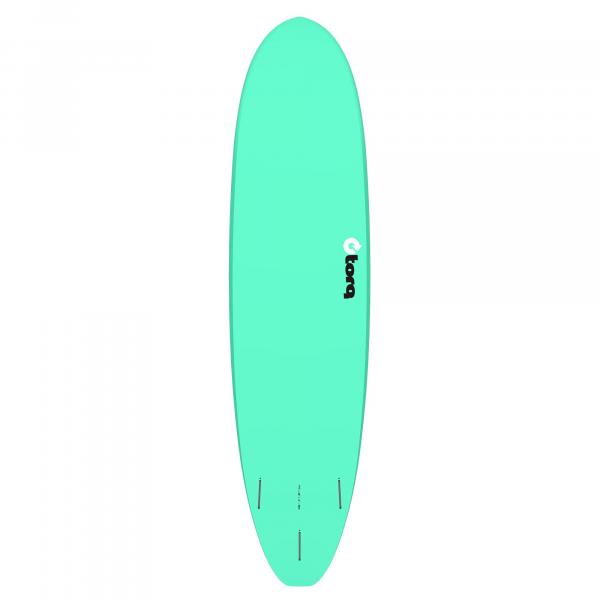 Tabla de surf TORQ Epoxy TET 7.4 V+ Funboard Seagreen