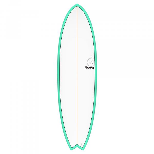 Planche de surf TORQ Epoxy TET 6.3 MOD Fish Seagreen