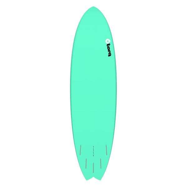 Planche de surf TORQ Epoxy TET 6.10 MOD Fish Seagreen