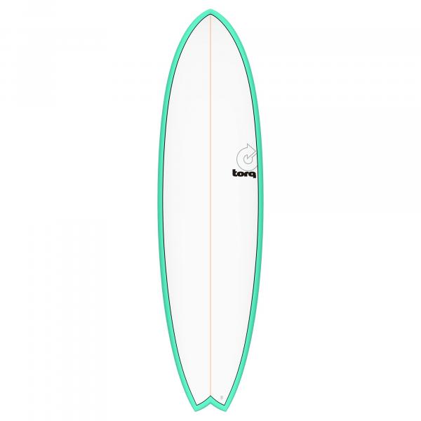 Surfboard TORQ Epoxy TET 7.2 MOD Fish Seagreen