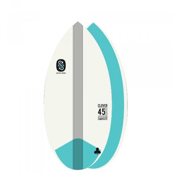 Skimboard SkimOne EPS Epoxy Bamboo CLOVER 45 blue