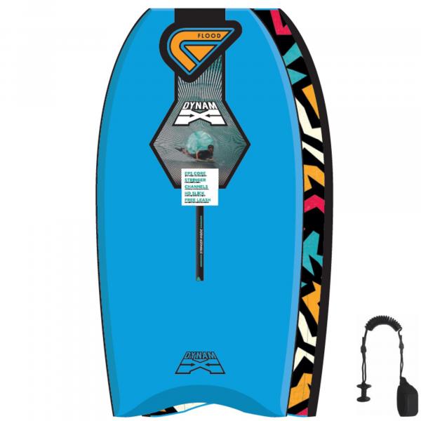 FLOOD Bodyboard Dynamx Stringer 41 Azul Tribal