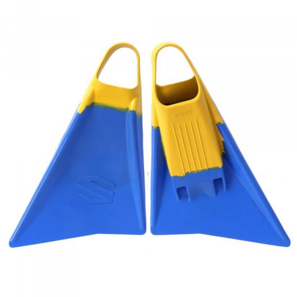 SNIPER Bodyboard Pinne Menace S 38-39 Blu Giallo