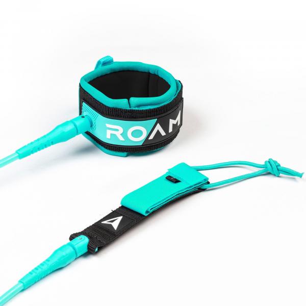 ROAM Guinzaglio per tavola da surf Premium 7.0 215cm 7mm Verde