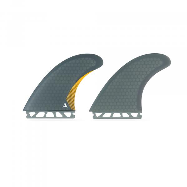 ROAM Twin Fin Set Medium una linguetta Smoke