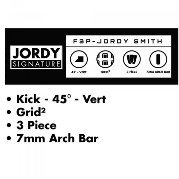 FUTURES Traction Pad Surfboard Footpad 3pc Jordy