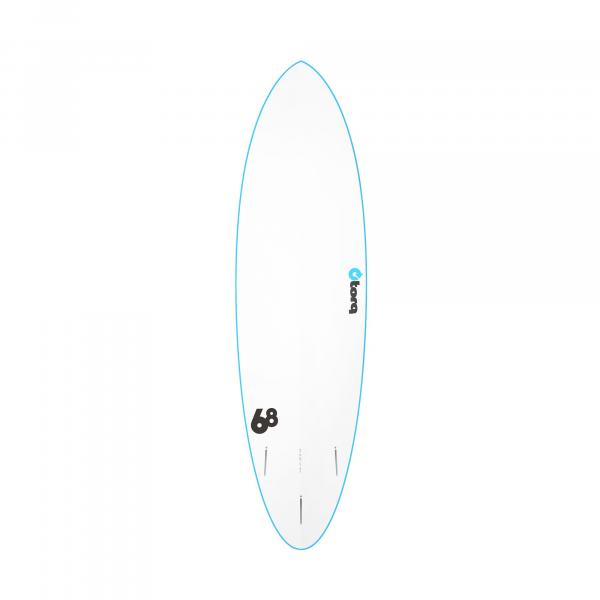 Surfboard TORQ Softboard 6.8 Funboard blue