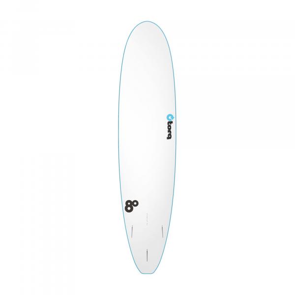 Surfboard TORQ Softboard 8.0 Longboard Blau