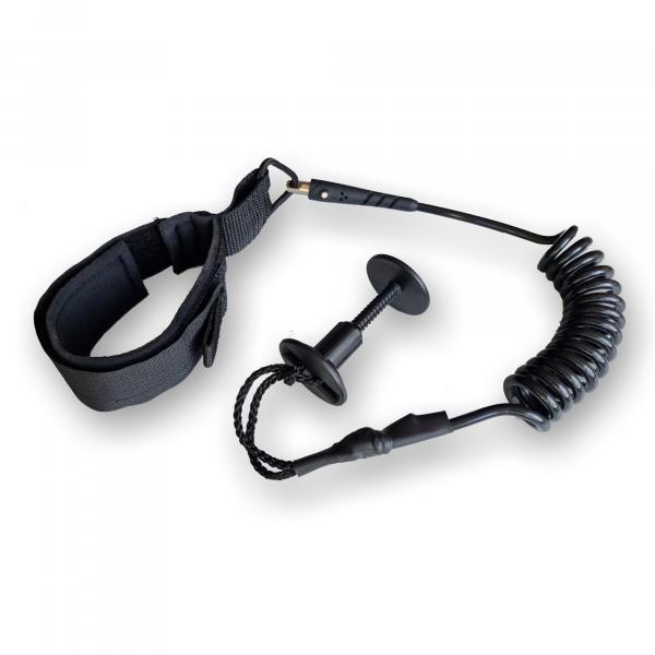 FLOOD Bodyboard Leash Coiled line