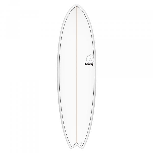 Surfboard TORQ Epoxy TET 6.6 Fish  Pinlines