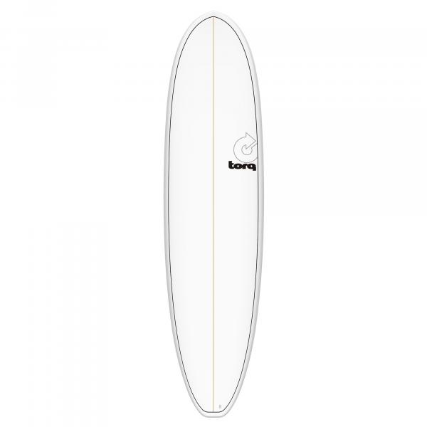 Surfboard TORQ Epoxy TET 7.4 V+ Funboard Pinlines