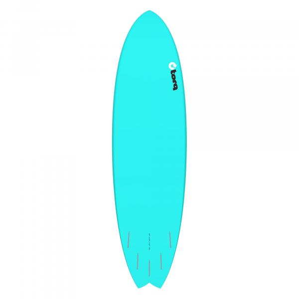 Surfboard TORQ Epoxy TET 6.10 Fish Blue Pinline