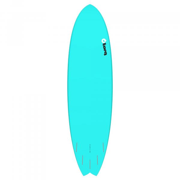 Surfboard TORQ Epoxy TET 7.2 Fish Blue Pinline