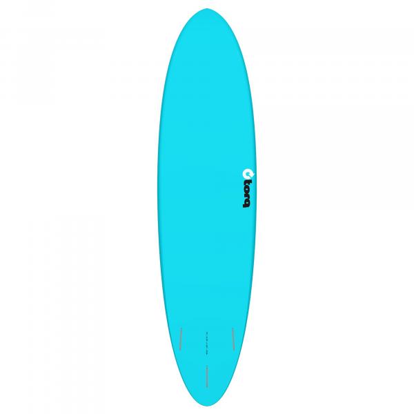 Surfboard TORQ Epoxy TET 7.2 Funboard Blue Pinline